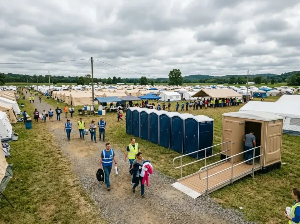 disaster-relief-camp-restrooms-010 — frequently asked questions, Dumpster & Portable Bathrooms Rental in Milan, IL